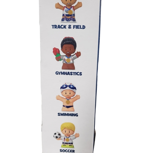 Fisher Price Little People Collection Team USA Olympics Summer 2020 Collectible - Picture 6 of 6